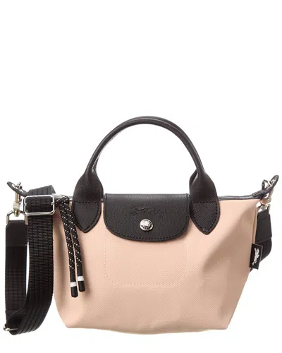 Longchamp Le Pliage Energy Xs Canvas Handbag In Pink