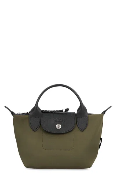 Longchamp Le Pliage Energy Xs Mini Bag In Green