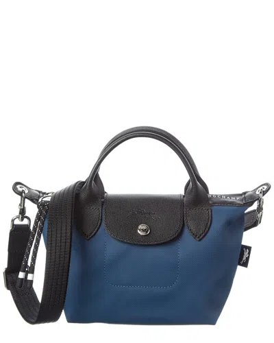 Longchamp Le Pliage Energy Xs Mini Satchel In Blue