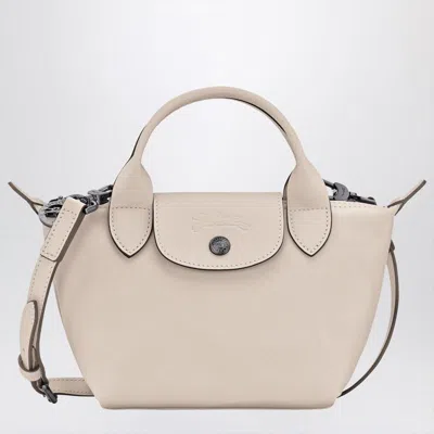 Longchamp Le Pliage Energy Xs Paper Coloured Handbag In Neutral