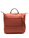 Longchamp Le Pliage Expandable Holdall In Orange