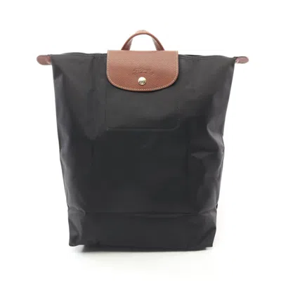 Longchamp Le Pliage Fabric Leather Backpack In Multi