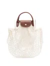 Longchamp Le Pliage Filet L Bag In Neutrals