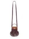 Longchamp Women's Le Plaige Filet Bag In Brown