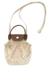 Longchamp Women's Le Pliage Filet Mini Bag In Ecru
