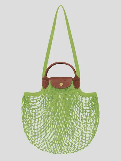 Longchamp Sac Filet Xs Le Pliage Filet In Green