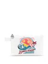 Longchamp Le Pliage Graphic-print Pouch In Pattern