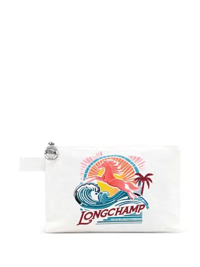 LONGCHAMP LE PLIAGE GRAPHIC-PRINT POUCH