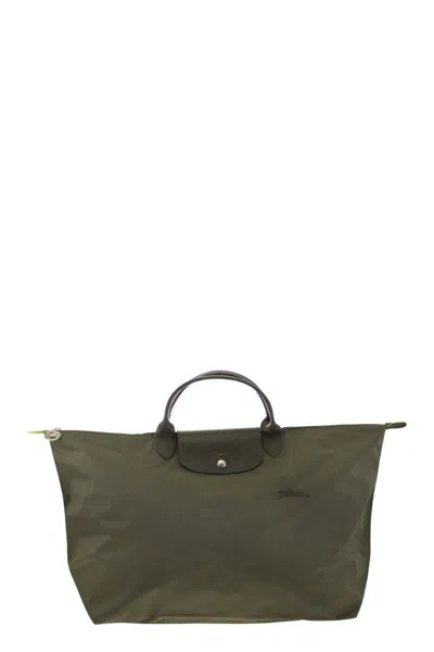 Longchamp Le Pliage Green - Travel Bag L In Military Green