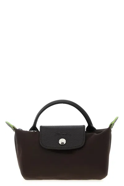 Longchamp 'le Pliage Green' Clutch