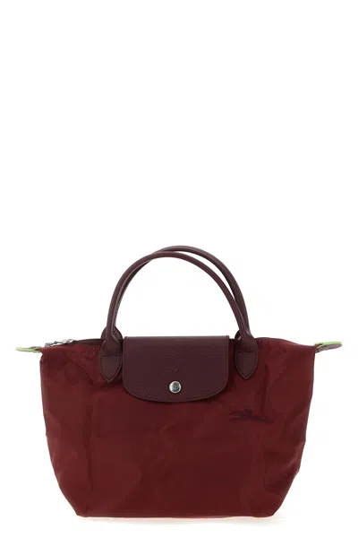 Longchamp 's Le Pliage Green' Handbag In Burgundy
