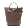 Longchamp Le Pliage Green M Tote Bag In Green