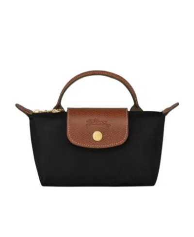 Longchamp Le Pliage Handbag In Black