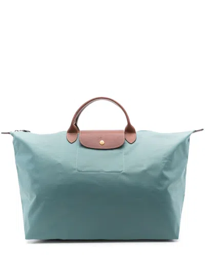 Longchamp Le Pliage L Tote Bag In Blue