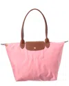 Longchamp Large Le Pliage Tote Bag In Pink