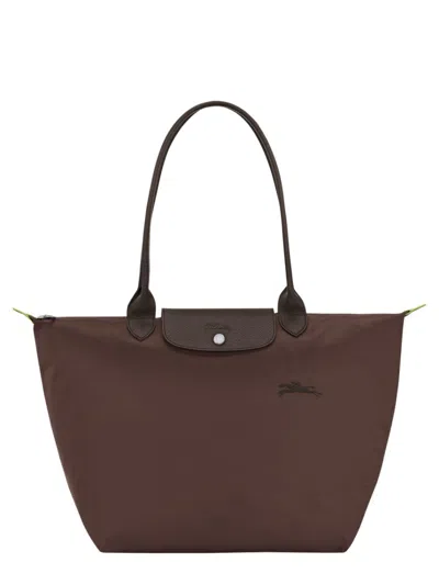 Longchamp Le Pliage Large Bag In Brown