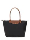 Longchamp Le Pliage Large Bag In Black