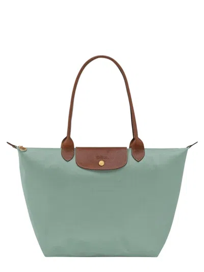 Longchamp Le Pliage Large Bag In Green