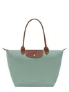 Longchamp Le Pliage M Shoulder Bag In Green