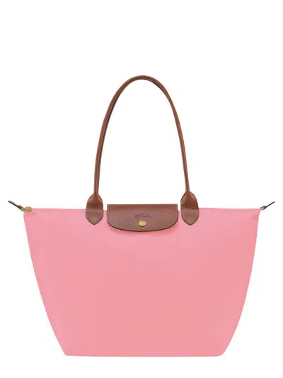 Longchamp Le Pliage Large Bag In Pink
