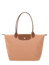 Longchamp Le Pliage Large Bag In Pink