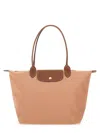 Longchamp Le Pliage Large Bag In Pink