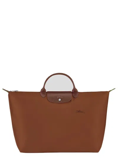 Longchamp Le Pliage Large Tote Bag In Brown
