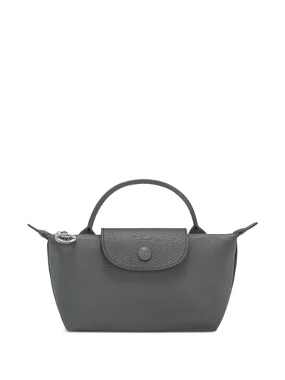 Longchamp Pochette Le Pliage In Gray