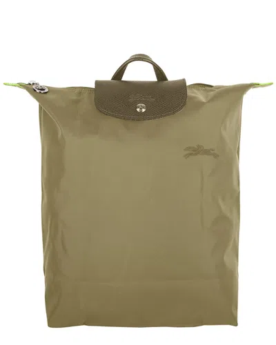 Longchamp Le Pliage M Backpack In Green