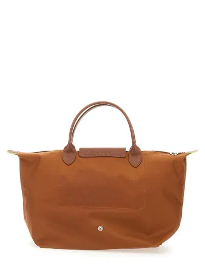 Longchamp Le Pliage Medium Bag In Brown