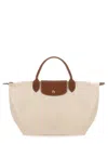 Longchamp Le Pliage Original Medium Tote Bag In White