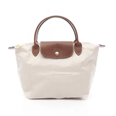 Longchamp Le Pliage Nylon Leather Tote Bag In Multi