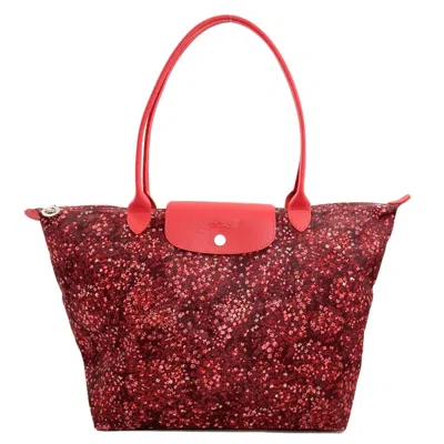 Pre-owned Longchamp Le Pliage Nylon Tote Bag () In Multi