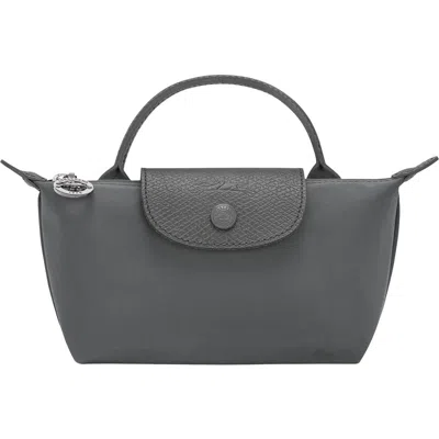 Longchamp Le Pliage One Cosmetic Case In Gray