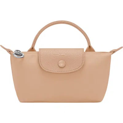 Longchamp Le Pliage One Cosmetic Case In Nude