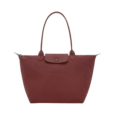 Pre-owned Longchamp Le Pliage One L Tote Bag 'burgundy' | Red | Women's Size Onesize
