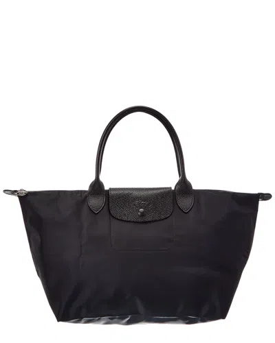 Longchamp Le Pliage One Large Handbag In Black