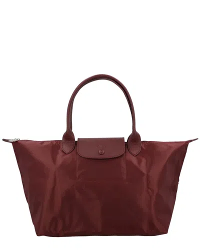 Longchamp Le Pliage One Large Tote In Burgundy
