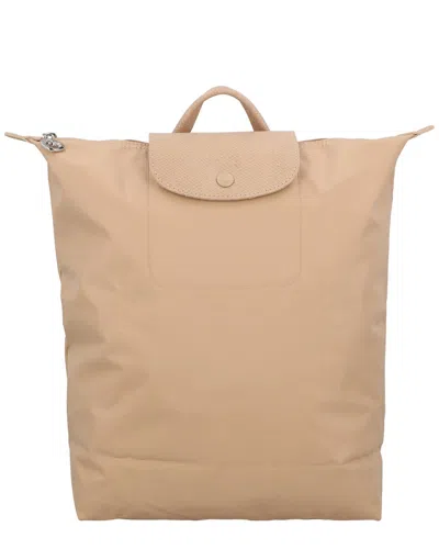 Longchamp Le Pliage One Medium Backpack In Beige