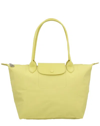 Longchamp Le Pliage One Medium Long Handle Tote In Green