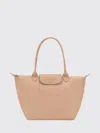 Longchamp Le Pliage One Medium Shoulder Tote In Recycled Nylon In Pink