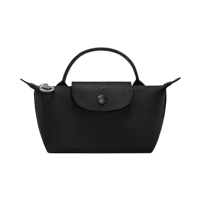 Pre-owned Longchamp Le Pliage One Pouch 'black' | Women's Size Onesize