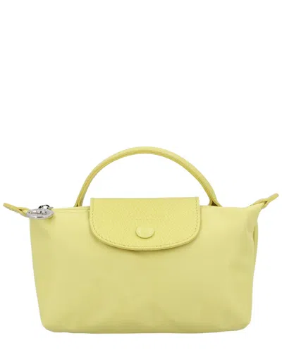 Longchamp Le Pliage One Pouch In Yellow