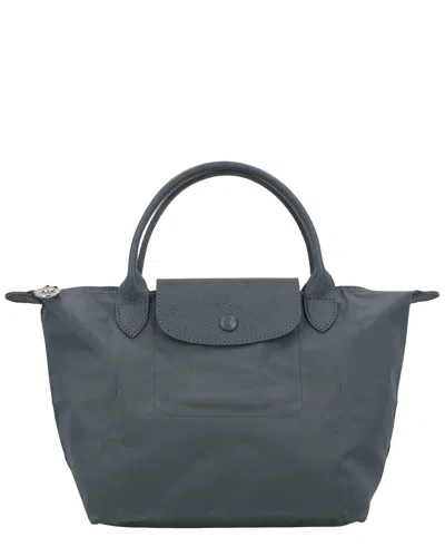 Longchamp Le Pliage One Small Canvas Handbag In Grey