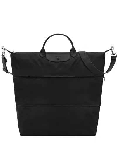 Longchamp Le Pliage One S Travel Bag Expandable In Black