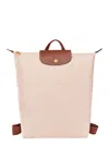 Longchamp Le Pliage Original M Backpack In White