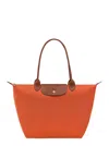 Longchamp Le Pliage Original In Orange