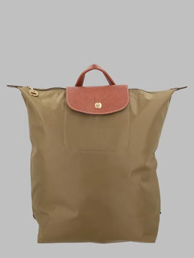 Longchamp Le Pliage Original Backpack In Green