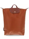 Longchamp Le Pliage Original Backpack In Red