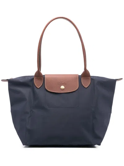 Longchamp Le Pliage Original Bag In Blue